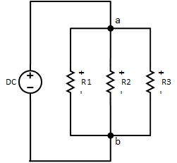 Resistors in parallel for current divider rule formula example
