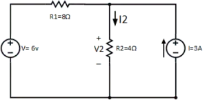 Superposition Theorem example