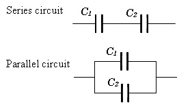 Capacitor in series and parallel an example for capacitor in the series calculator