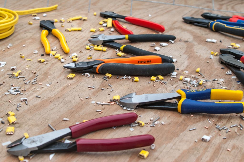 Cutter and Pliers - Basic Electrician tools