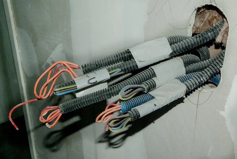 Wires Sticking out from outlets common electrical problems