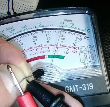 Testing transistors with ohmmeter