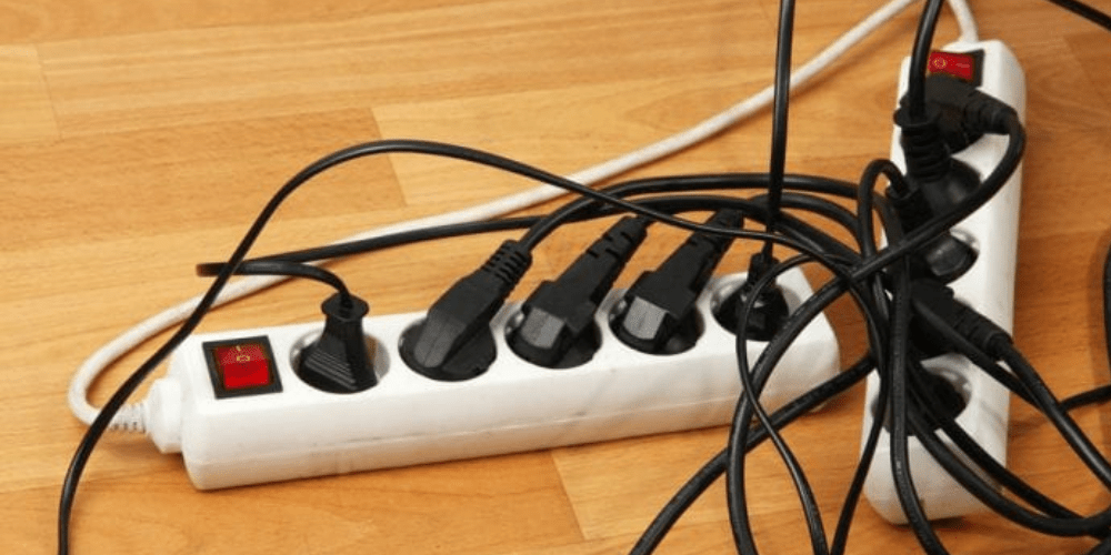 Avoid Overloading in outlets to prevent electrical hazards