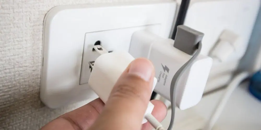 Unplug unused appliances
