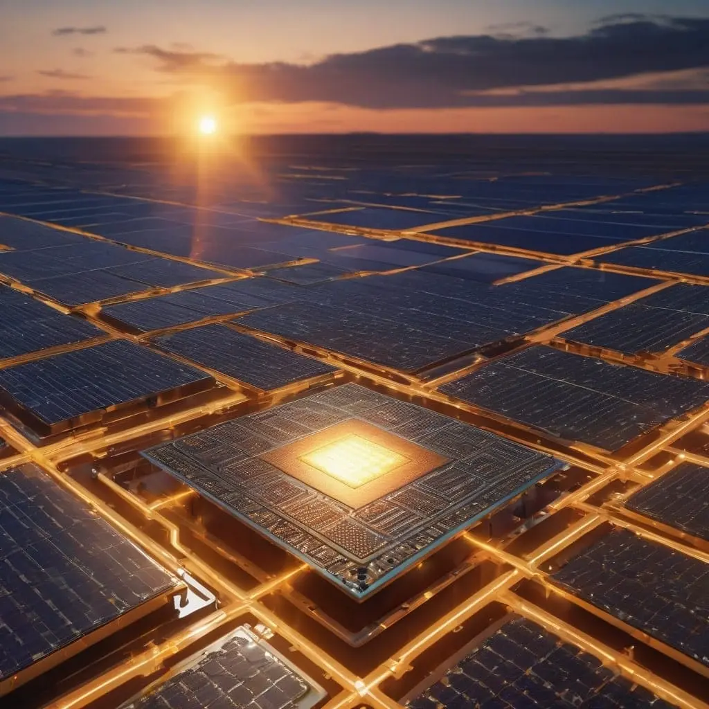 Microprocessor-integrated solar power systems