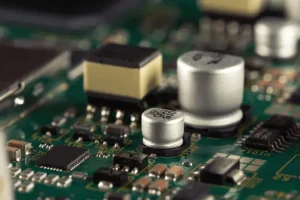 Electronic Components on PCB
