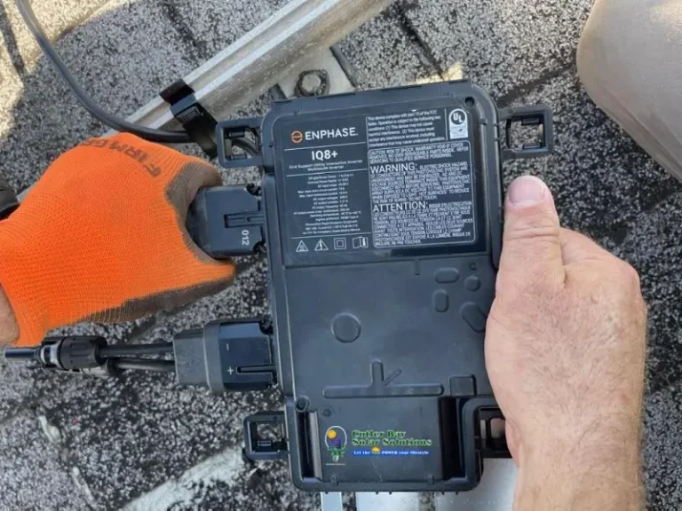 Installation of Enphase micro inverter