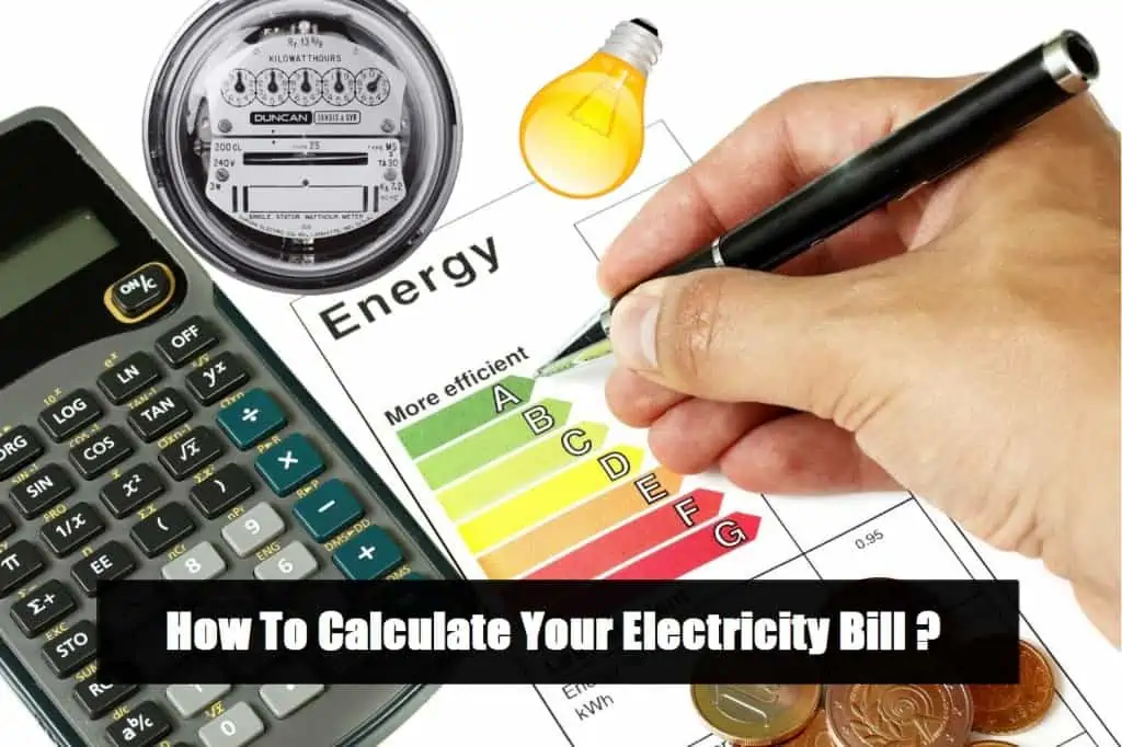 Energy bill calculation